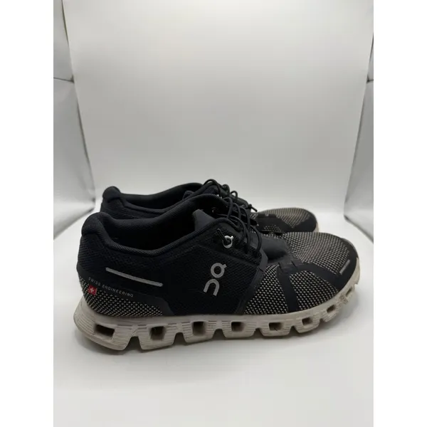 On Cloud‎ Womens Running Shoes Black White Mesh Low Top Sneakers 79.98846 Size 6 - Image 4
