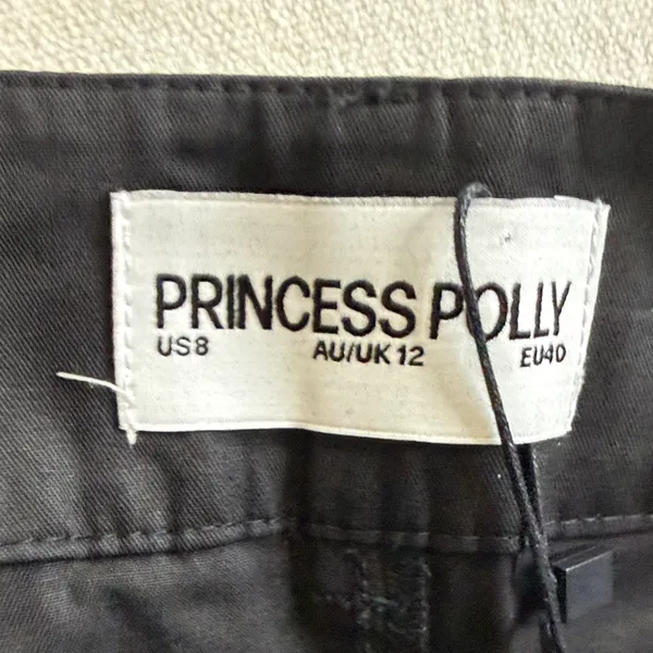 Princess Polly Black Cargo Pocket Pencil Skirt - Image 7