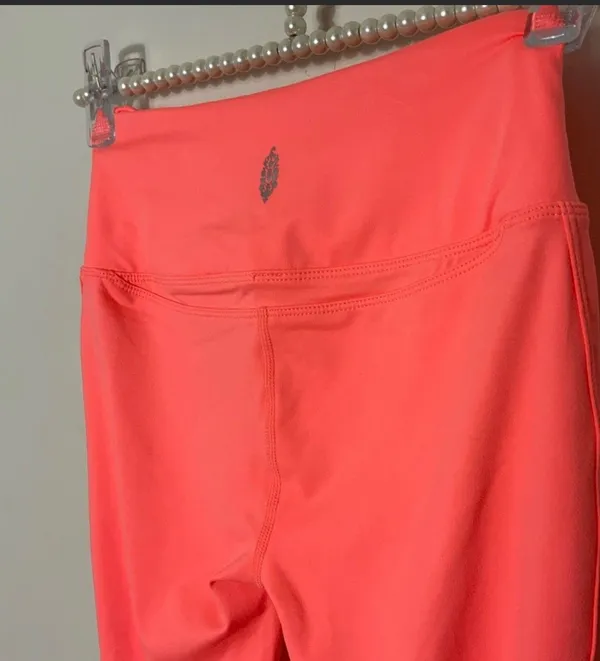 Free People very prairie papaya punch leggings XS NWT - Image 5
