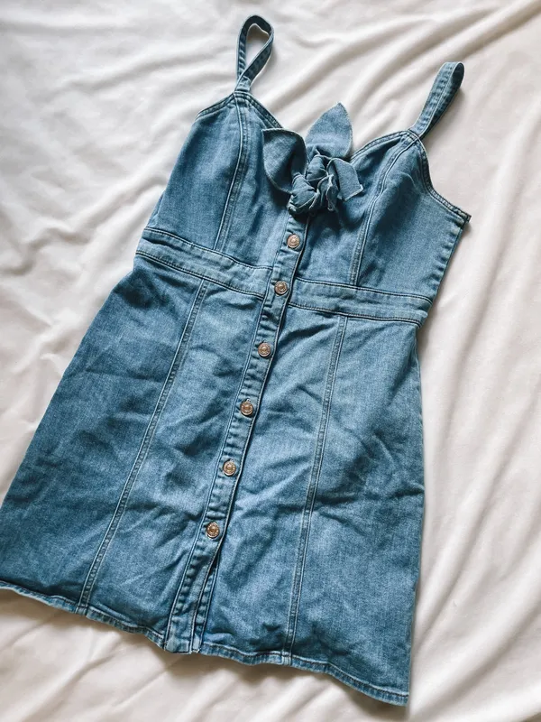 7 For All Mankind denim dress - Image 2