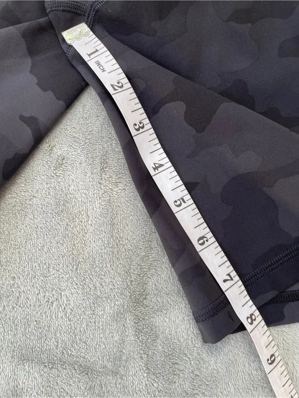 Lululemon swift speed High-Rise 8” Camo Biker Shorts gym Pilates yoga activewear - Image 11