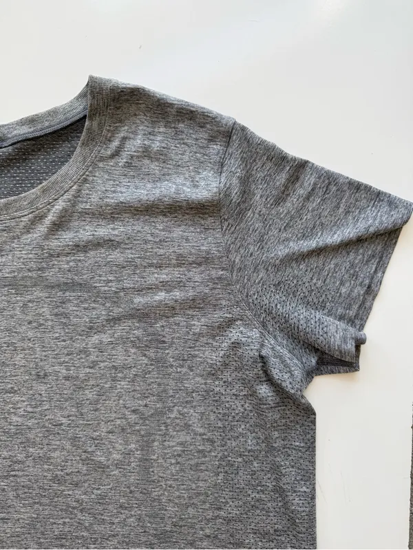 lululemon Swiftly Tech Cropped Top Size 12 - Image 3