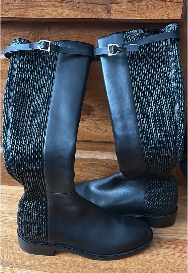 Cole Haan Boots Leather Black - Image 2