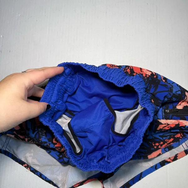Lululemon Tracker Shorts 3.5" Paint Storm Harbor - Image 2