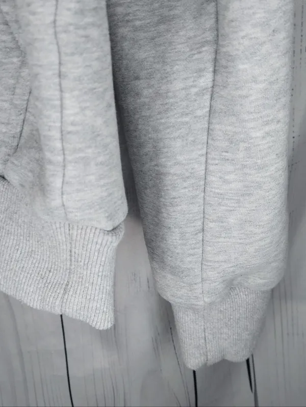 Comfrt Coordinate Oversized Athleisure Minimalist Hoodie - Image 5