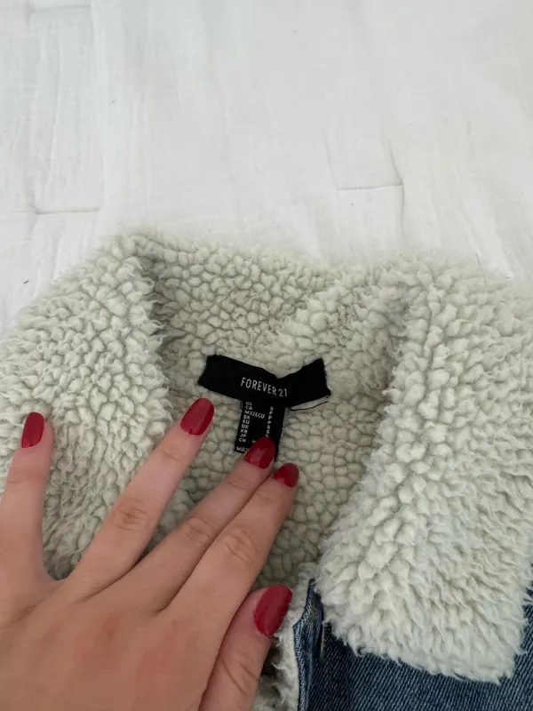 Forever 21 Cropped Terry Jacket  - Image 2