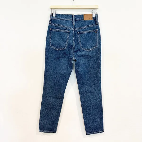 Madewell Perfect Vintage Jean Size 27 Haight Dark Wash High Rise Tapered Capsule - Image 11