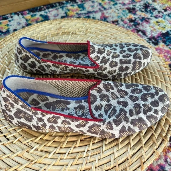 Rothy’s Mocha Spot Loafers Retired Size 6 Womens Brown Tan - Image 3