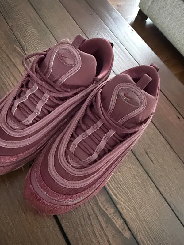 Nike Air Max 97 SE Burgundy Crush Women’s Size 8.5 Gently Used Sneakers - Image 8