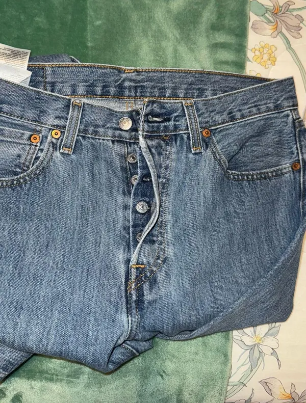 Vintage Levi’s Jeans 501 Button Fly - Image 3