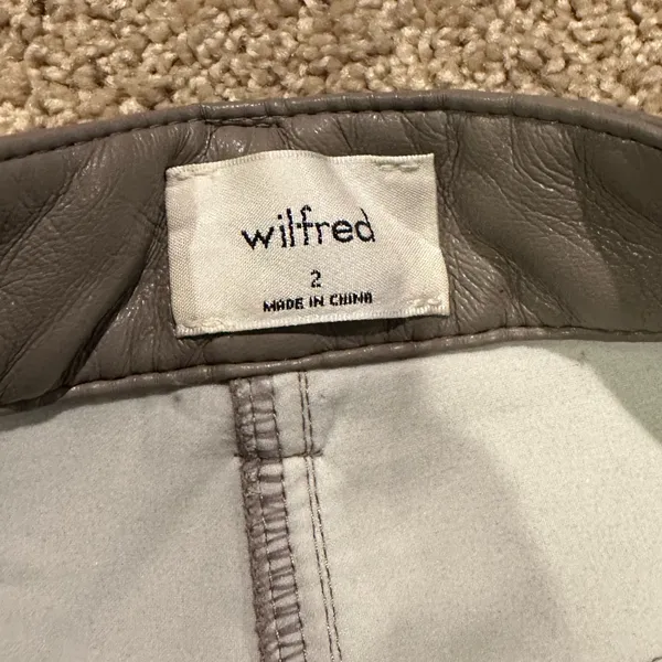 Wilfred The Melina High Waisted Vegan Leather Pants‎ - Image 3