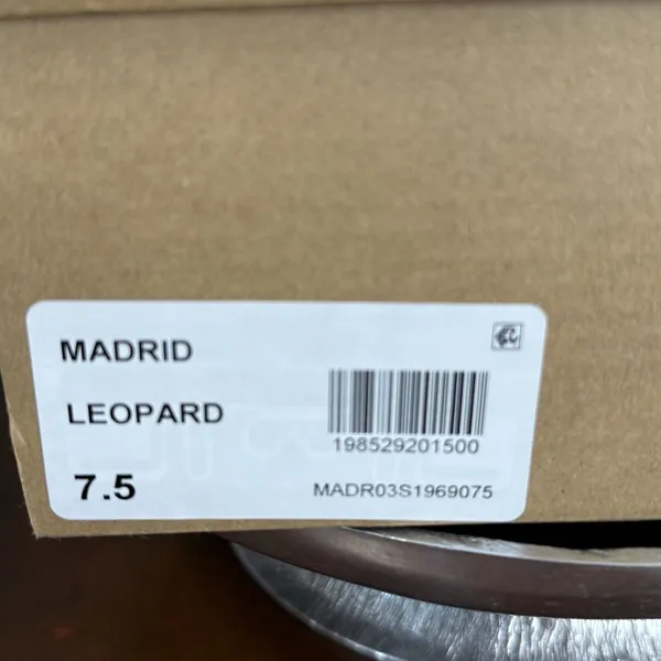 Streetwear Edgy Steve Madden Women Madrid Leopard Sneaker Size 7.5 Bujee Glam - Image 15