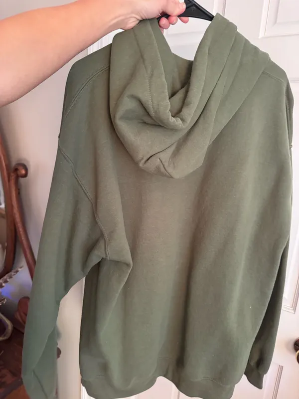 Ducks Unlimited Hoodie Green Size L - Image 3