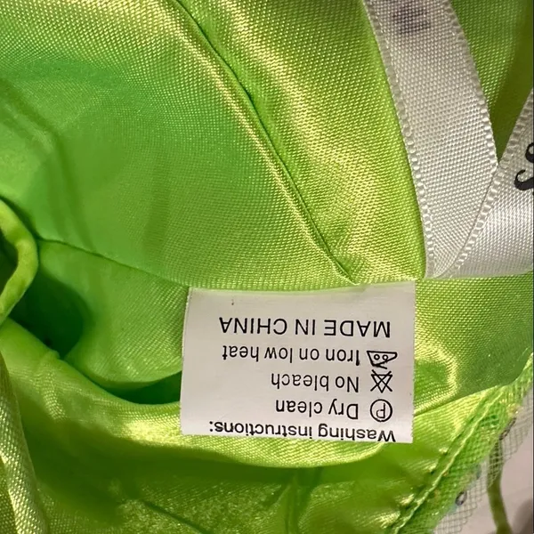 Wedding Dress Sequins Spaghetti Strap Dress Bright Green 2 NWT - Image 6