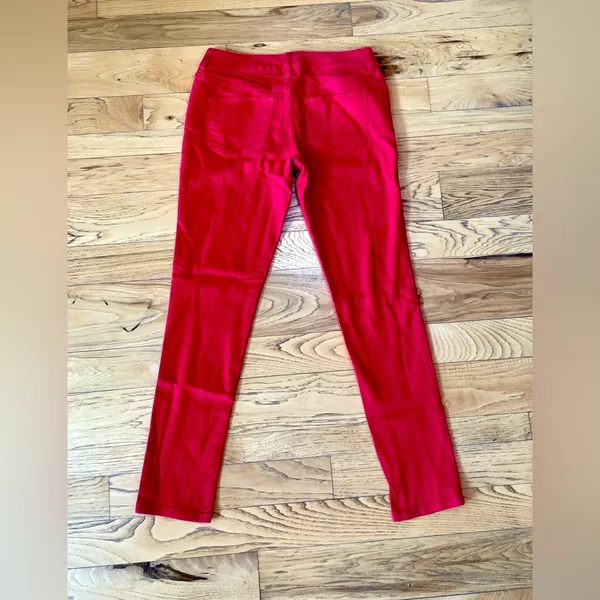 The Limited Denim Red 678 Skinny Jeans Sz 2 - Image 5