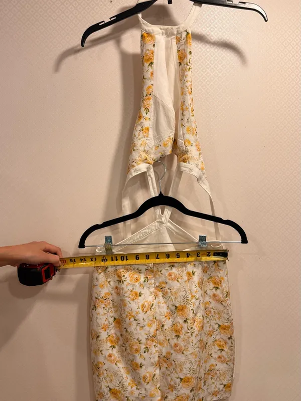 Anthropologie Significant Other Halter Mini Dress Rosalie Floral Print Size 4 - Image 10
