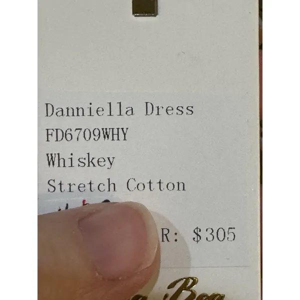 Flora‎ Bea Size Small Multi-Color Danniella Dress in Whiskey Floral 3/4 Sleeves - Image 9