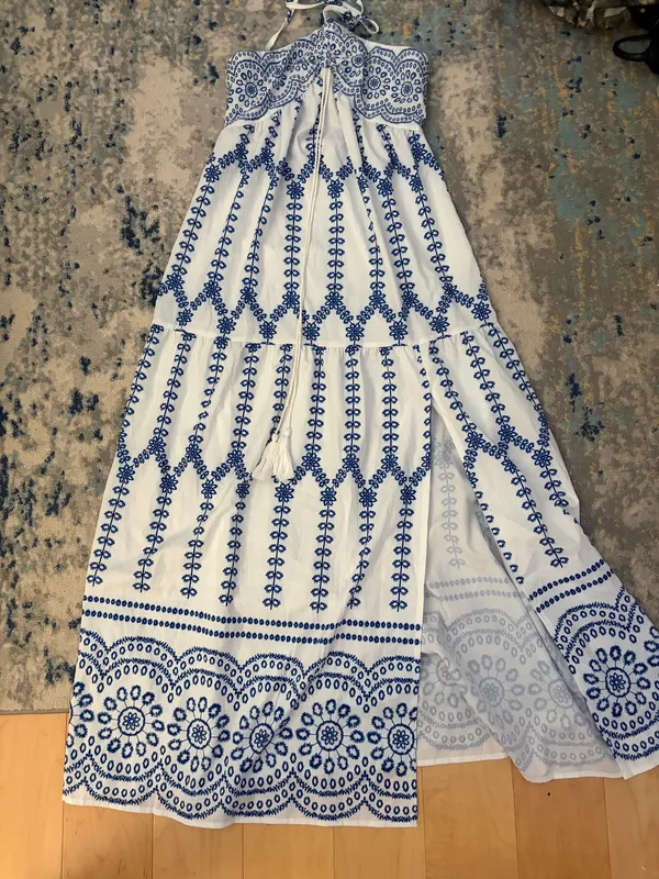 maxi dress Blue Size XS - Image 2