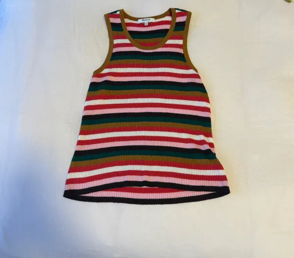 Madewell Striped Tank Top - Image 4