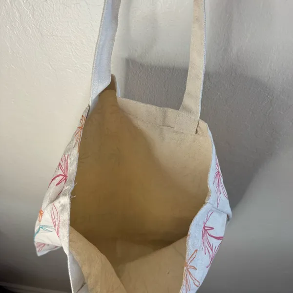 NWOT: Gorjana Palm Tree Prince Canvas Tote Bag - Image 7