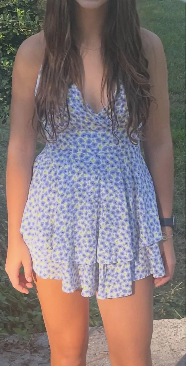 Forever 21 Purple Flower Dress - Image 2