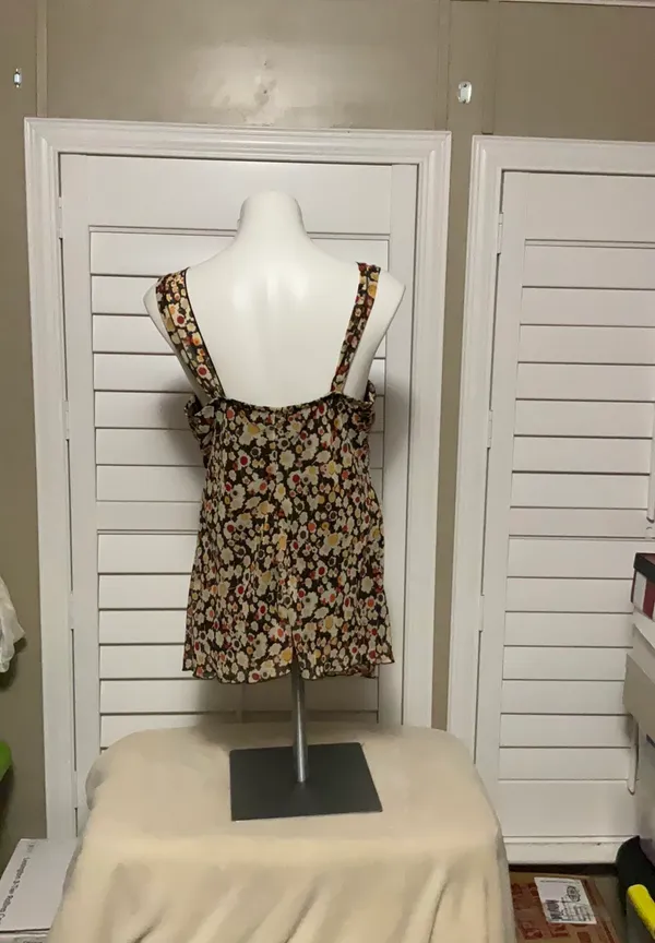 Blouse Brown Size L - Image 3