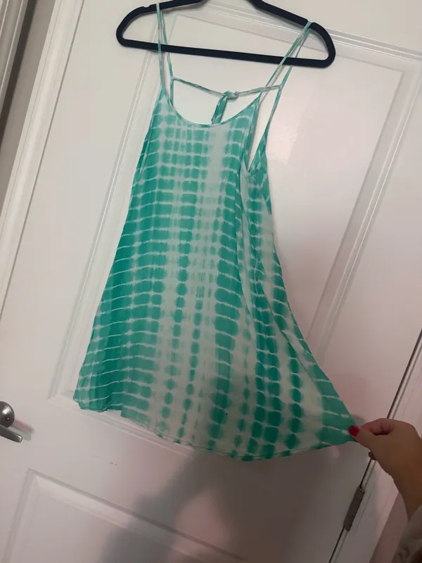 Timing Teal Tye Dye Sundress - Image 2