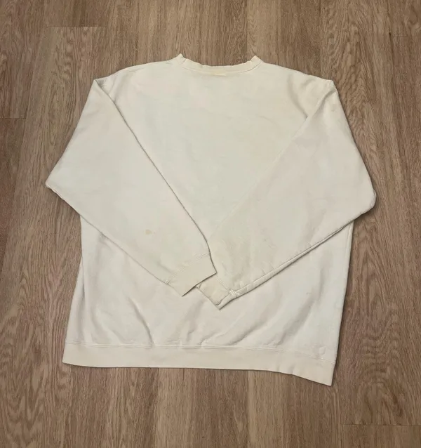 vintage sweatshirt White Size L - Image 2