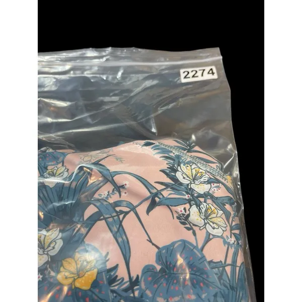 BlackStrap Floral Performance Top Women’s L USA Made Sun Shirt UPF Base Layer - Image 14