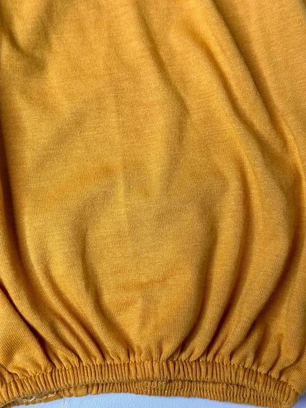 Shop Basic USA Dress Women’s Size XL Gold Mini Long Sleeve V-Neck NWOT - Image 6