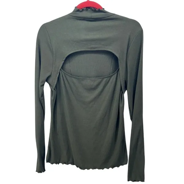 Heatherly Top‎ Green XL - Image 4