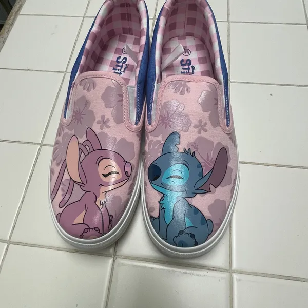 Ground Up Lilo Stitch Slip On Casual Shoes Angel Stitch Size 7.5 Disney Lilo - Image 5