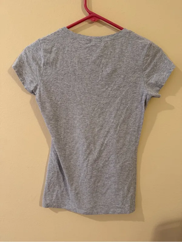 Bozzolo Gray Short Sleeve Crewneck Tee - Image 3
