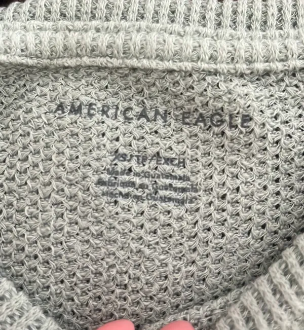 American Eagle Mint Green Shirt, Size X-Small - Image 2