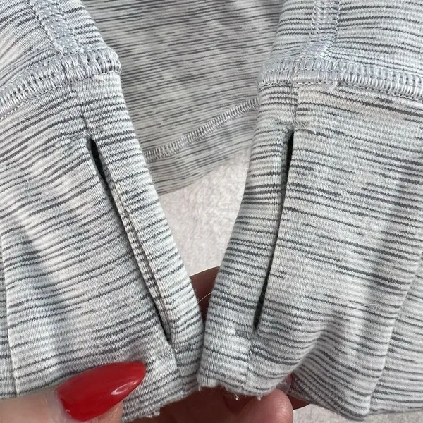 Lululemon Size 6 Define Jacket Space Dye Camo White Silver Spoon Luon‎ Stretch - Image 12