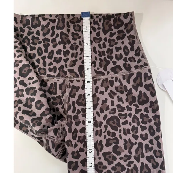 Yogalicious Lux Everyday Tight Leopard Brown High Rise Leggings XS AY76816‎ - Image 8