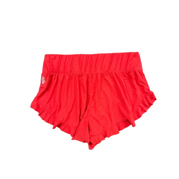 Free People FP Movement Featherweight Layering Shorts Red Size Medium - Image 4