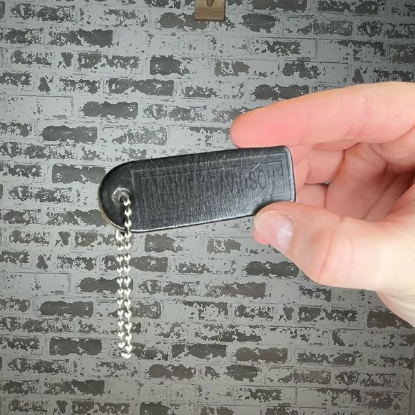 Harley Davidson | leather stamped tag Black - Image 5