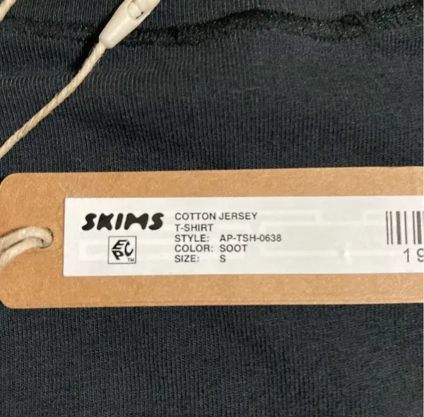 SKIMS Cotton Jersey T-Shirt S - Image 2