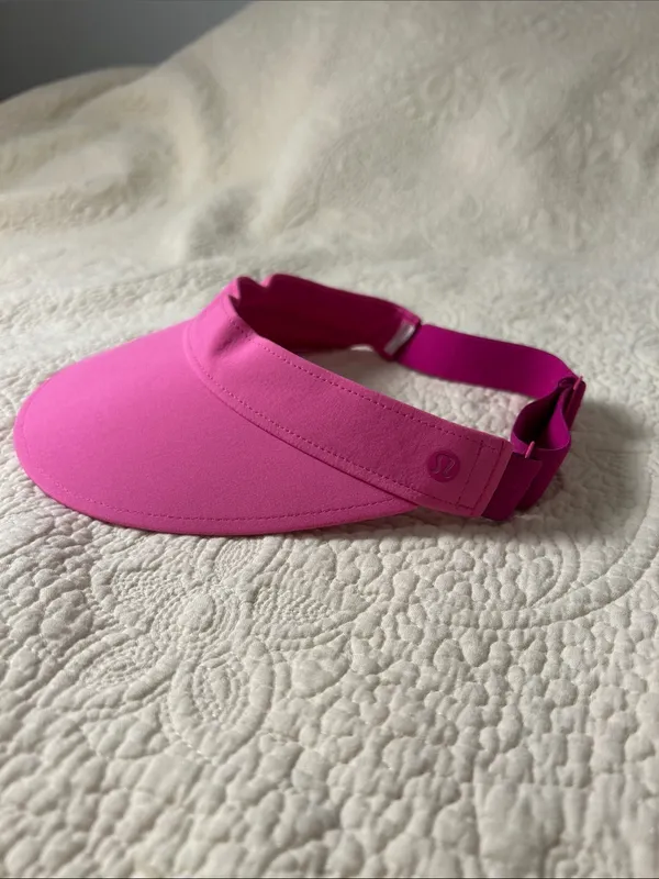 lululemon athletica Hot Pink Women's Visor - Image 3