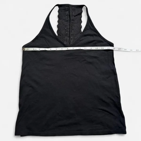 Banana Republic Tank Top with lace Racerback Detailing (Size XS) - Image 2