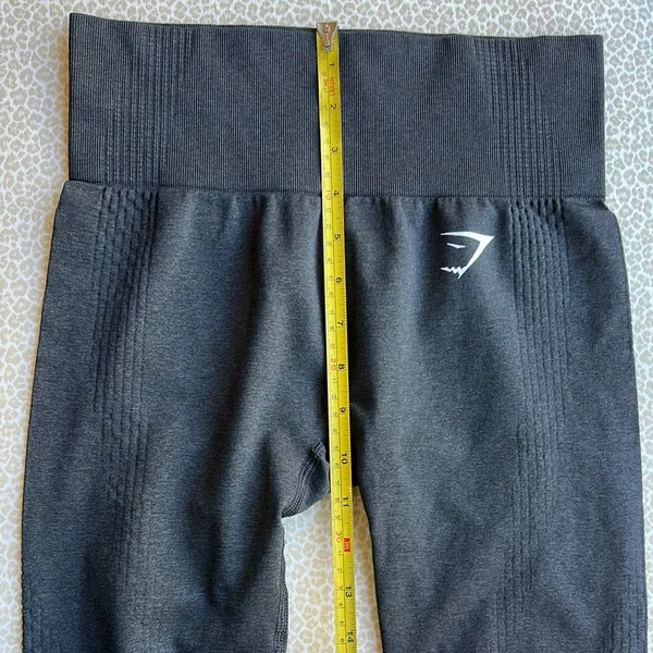Gymshark Vital Seamless Black Athletic Leggings size S - Image 7