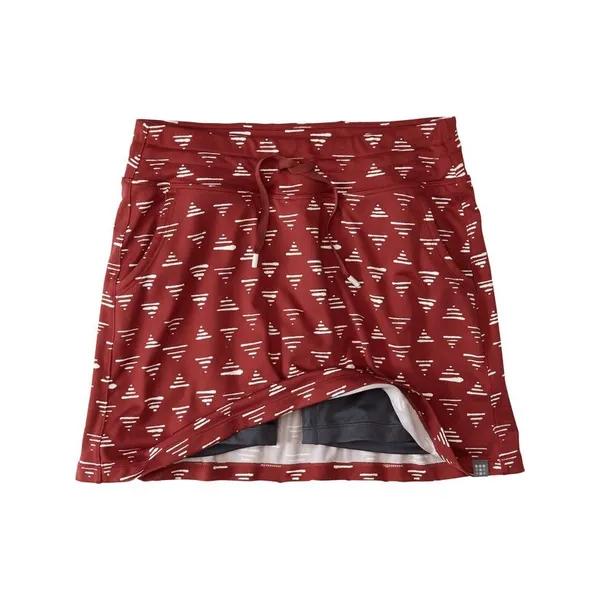 Title Nine Breakthrough Skort Sea Triangle Red Gorpcore Hiking Womens Large‎ - Image 2