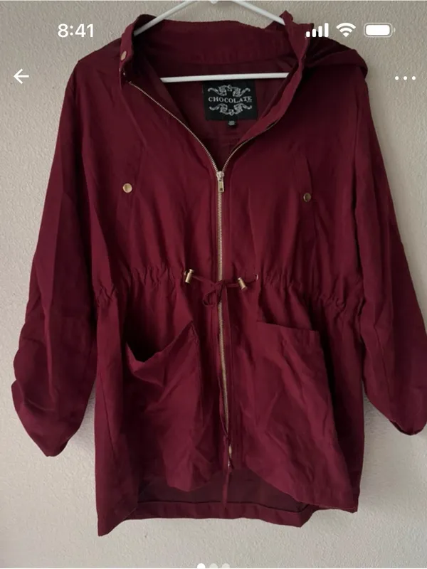 Women’s Drawstring Utility Anorak Jacket - Image 2