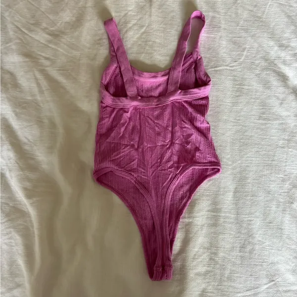 Urban Outfitters Out from under pink bodysuit - Image 3