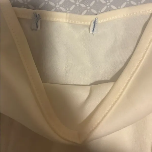 Princess Polly Elegant Cream Women's Top - Image 2
