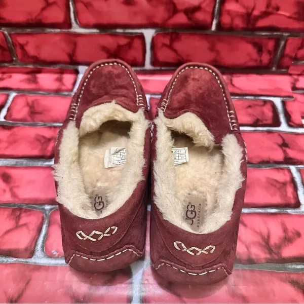 UGG Australia Ansley 3312 Red Burgundy shoes 7 - Image 7