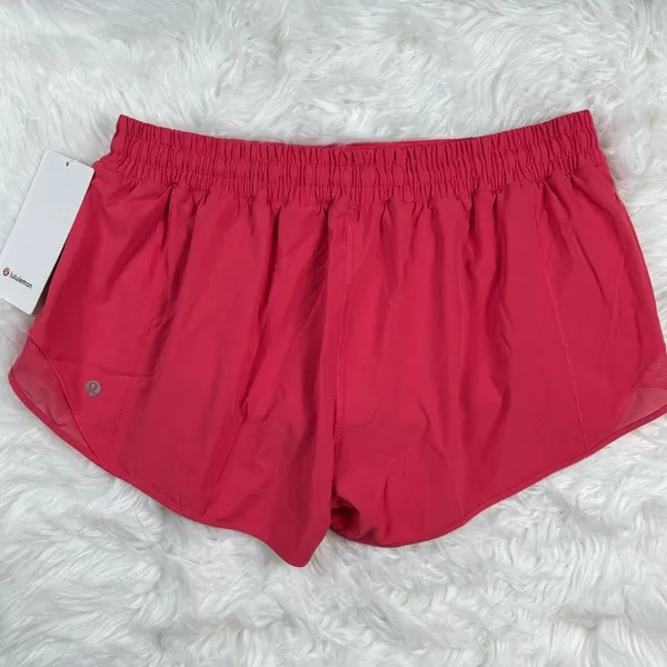 Lululemon Hotty Hot Low Rise Lined Shorts 2.5" Glaze Pink Size 14 - Image 6