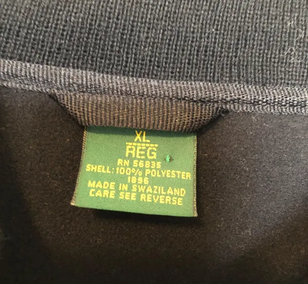 Cabela’s Quarter Button Pullover Black XL - Image 3