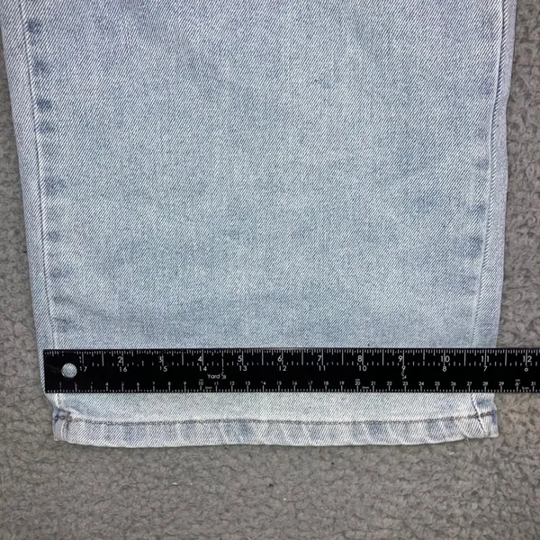 Love Cult Cargo Pants Women 1X 36x29.5 Wide‎ Leg Stretch Utility Denim Jeans NWT - Image 6